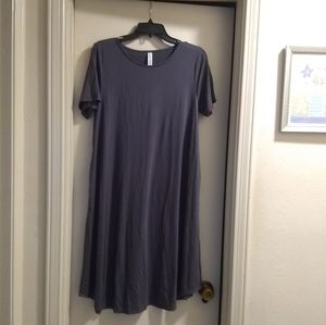 NWOT Gray Dress ZENANA